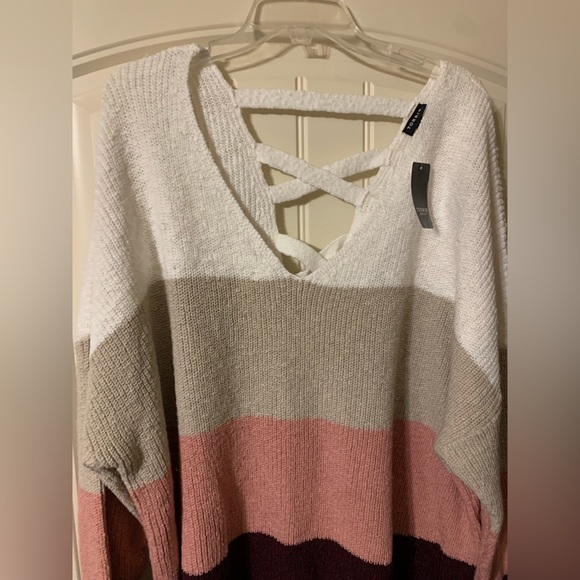 Torrid Criss Cross Back Sweater - Picture 7 of 13